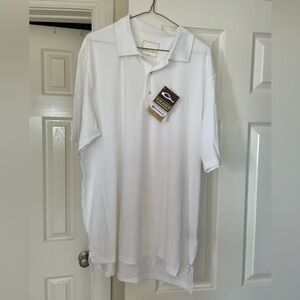 Drake Performance Stretch Polo NWT